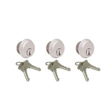 Pacific Doorware Skyltfnsterdrr Nyckelfrsedd instickslscylinder Adams Rite Cam (Aluminium 3)