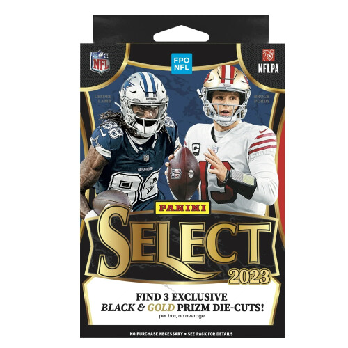 Caja para colgar cromos de fϊtbol Panini Select 2023