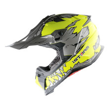 1Storm Motokrosov prilba pro dospel ATV Dirt Bike BMX MX Sjezdov horsk prilba Styl drhy JH601; Dinosaur lut