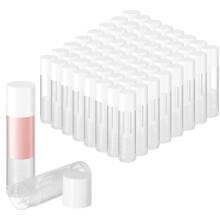 Maitys 64 kpl Huulivoide Tubes 5 ml Tyhjt Huulikiilto Balm Silit Uudelleentytettvt Kierrettvt Muoviset Huulipunaputket Tee tee itse huulikiil