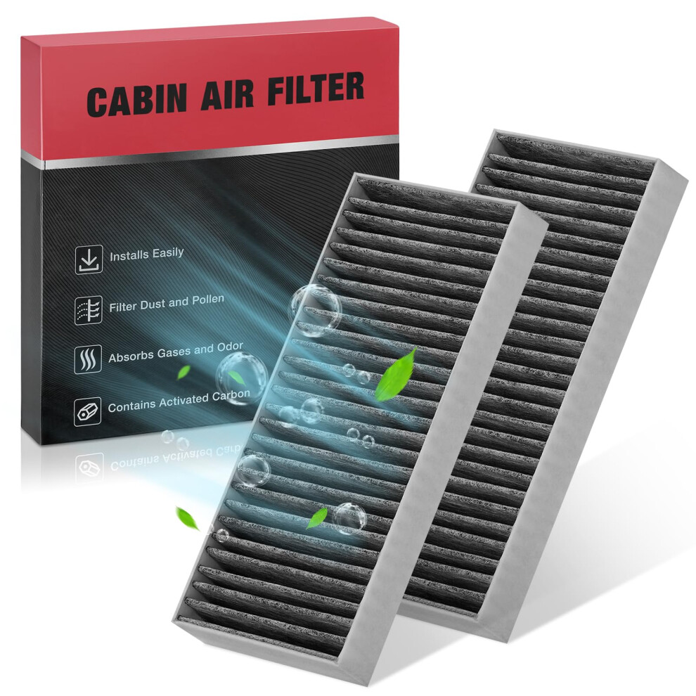 Bdfhyk Cabin Air Filter With Activated Carbon Compatible With Nissan Armada 2005-2015 Titan 2004-2015 Nv2500/Nv3500 2012-2014 Compatible With Infi 6977625499301