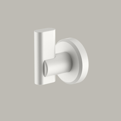 Gatco Gatco 5485 Locke Robe Hook Matte White 1