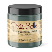 Dixie Belle Paint Company Chalk Finish -huonekalumaali - sininen ruoho (8oz) - mattapintainen tyyliks liitumineraali tee-se-itse-huonekalumaali