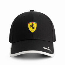 PUMA Scuderia Ferrari F1 Kids' Classic Logo Hat - Black- One Size Fits Most