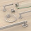 Gatco Gatco 5465 Locke Robe Hook Satin Nickel 2