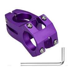 OSAGIE Attacco manubrio MTB in lega di alluminio Attacco manubrio mountain bike per manubrio da 28,6 mm (1-1/8"") di bici da strada MTB BMX ciclis