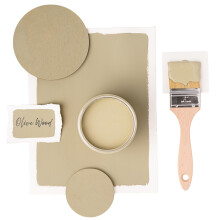 Dixie Belle Paint Company Peinture la craie pour meubles - Bois d'olivier (1 gallon / 128 oz) - Peinture minrale la craie mate chic pour meu