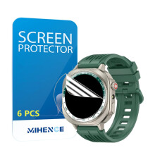 Ochraniacz ekranu MIHENCE kompatybilny z Soudorv 1.43 ""Smartwatch HD TPU folia ochronna dla Y10 1.43"" Smartwatch (6 sztuk)