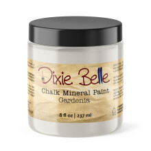 Dixie Belle Paint Company Chalk Finish -huonekalumaali - Gardenia (8oz) - Matte Chic liitumineraali DIY-huonekalumaali