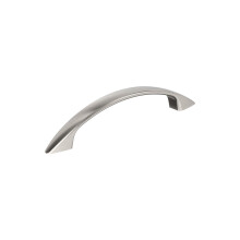 Amerock Arc 3-3/4 palce (96 mm) Stredov satnov niklov skrn Pull 25 balen