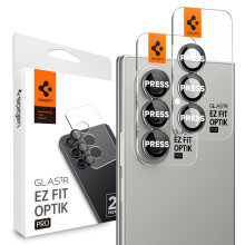 Spigen Kameraobjektiv-Displayschutz [GlasTR EZ Fit Optik Pro] Entwickelt für das Galaxy Z Fold 7 [Hüllenfreundlich] – 2er-Pack