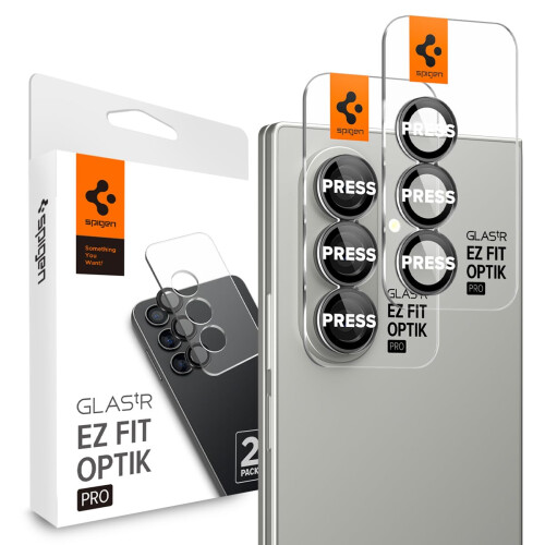 Spigen Spigen Camera Lens Screen Protector [GlasTR EZ Fit Optik Pro] Designed for Galaxy Z Fold 7 [Case Friendly] - 2 Pack