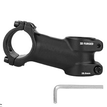 OSAGIE Stuurpen Aluminium MTB Stuurpen Mountainbike Stuurpen voor 28,6 mm (1-1/8"") Stuur van Fiets Racefiets MTB BMX Fietsen (Zwart 25 31,8x28,6x90mm