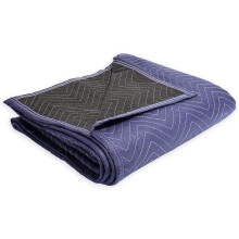 PackRite Deluxe Umzugsdecke, gesteppt Blau 72"x80"