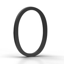 Numros de maison Mega Handles pour l'extrieur 12,7 cm, faciles installer, numros de maison muraux pour l'extrieur Numros en mtal robu