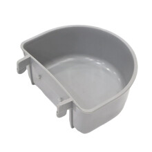 Cat Cage Food Bowls Hangable Pet Feeding Bowl Waterproof DirtResistant Crate Hanger 2.75 X 3.54 X 1.37 In