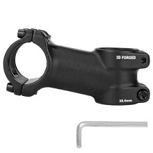 OSAGIE Attacco manubrio MTB in lega di alluminio Attacco manubrio mountain bike per manubrio da 28,6 mm (1-1/8"") di bici da strada MTB BMX ciclis