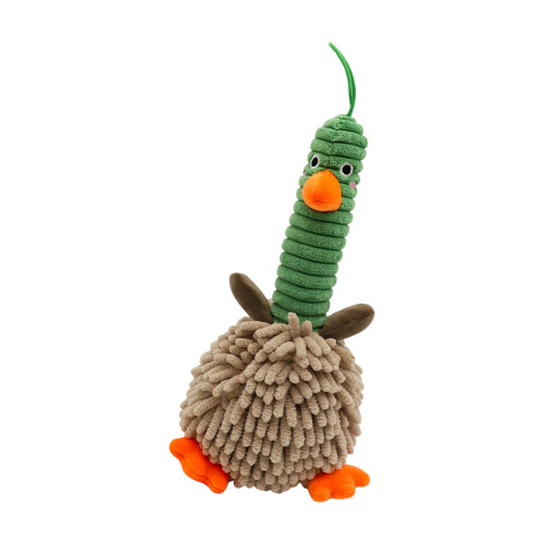 Decorative Duck Chenilles Towel High Absorbency-Coffee color
