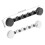 Strong Suction Door Hanger Multipurpose Hooks For Home-Gray 5