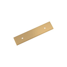 Amerock Maymont BP37587CZ - Placa trasera rectangular de centro a centro, color bronce champn, 3 pulgadas (76 mm)