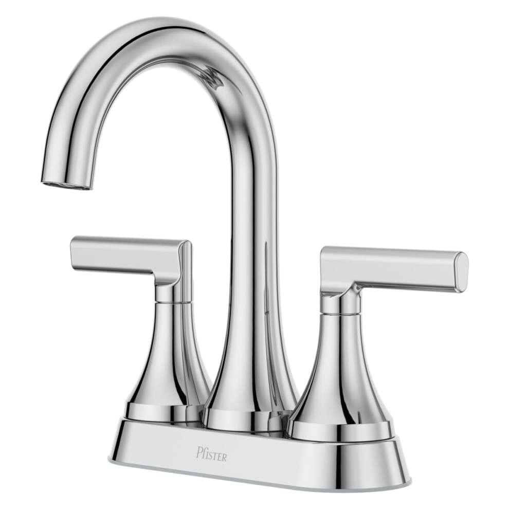 Pfister Vedra 2-Handle 4"""" Centerset Bathroom Faucet In Polished Chrome 038877656389