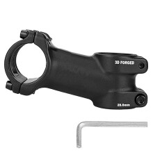 OSAGIE Attacco manubrio MTB in lega di alluminio Attacco manubrio mountain bike per manubrio da 28,6 mm (1-1/8"") di bici da strada MTB BMX ciclis