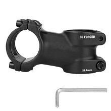 OSAGIE Attacco manubrio MTB in lega di alluminio Attacco manubrio mountain bike per manubrio da 28,6 mm (1-1/8"") di bici da strada MTB BMX ciclis