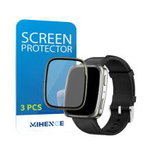 Ochraniacz ekranu MIHENCE kompatybilny z Amazfit Active 2 Square Smartwatch 3D pokrycie pełnego ekranu folia ochronna PMMA (3 szt.)