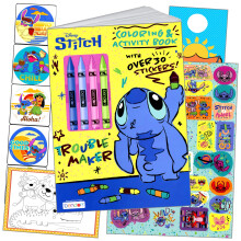 Lilo & Stitch Kleur- en Activiteit Stickerboek - Bundel Inclusief Stich Kleurboek & Stickers en Meer