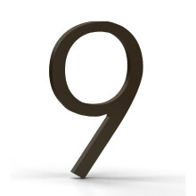 Numros de maison Mega Handles pour l'extrieur 12,7 cm, faciles installer, numros de maison muraux pour l'extrieur Numros en mtal robu