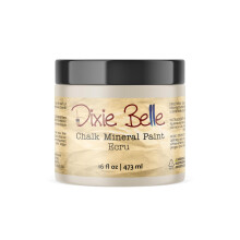 Dixie Belle Paint Company Chalk Finish Furniture Paint - Ecru (16oz) - Matte Chic Chalk Mineralna farba do mebli DIY