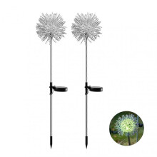 (style4392) Solar Garden Light Outdoor Dandelion Garden Balcony Decoration Layout Inserted Lawn Lights
