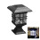 (White Light) Solar Powered LED Garden Yard Pillar Lamp Outdoor Decorative Auto On/Off Light 1