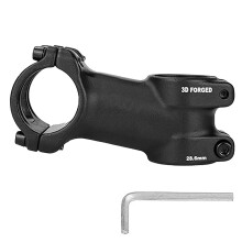OSAGIE Attacco manubrio MTB in lega di alluminio Attacco manubrio mountain bike per manubrio da 28,6 mm (1-1/8"") di bici da strada MTB BMX ciclis