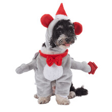 New Years Dog Clothes Set Party Decoration Winter Dog Outfit-L