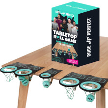 Dude Perfect Tabletop Roll a Target Toss-spil til b?rn og voksne Fantastisk til familie og venner Game Night Perfekt til en gave og fester i alde