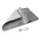 USB Power Heating Pad, Soft Mini Blanket-Gray without buttons 1