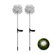 (style4538) Solar Garden Light Outdoor Dandelion Garden Balcony Decoration Layout Inserted Lawn Lights