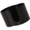Moisture Proof Plastic Cosmetic Organiser Jar for QTips-Black 1
