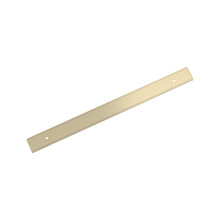 Amerock Thoreau BP37607BBZ - Placa trasera para tirador de gabinete, rectangular, de centro a centro, color champn dorado, 10-1/16 pulgadas (256