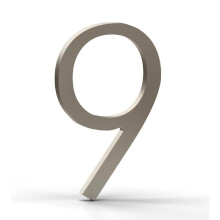 Numros de maison Mega Handles pour l'extrieur 12,7 cm, faciles installer, numros de maison muraux pour l'extrieur Numros en mtal robu