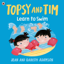 Topsy and Tim Learn to Swim by Jean Adamson Paperback Book