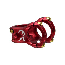 SPANK X Rainier SPLIT 35 Attacco manubrio 40mm Rosso con cappuccio dorato Edizione 2025