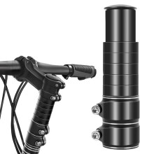 RUINAER Bike Stem Riser Justerbar cykelstyrforl?nger 28,6 mm cykelgaffel aluminium ?ger stangh?jden op til 5,3"""" til mountainbike landevejscykel