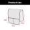 Luxurious Sofa Armrest Cloth Sofa Armrest Covers,-Dark Coffee 4