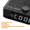 Nachttisch-Radiowecker mit Bluetooth-Lautsprecher und Display, EU-Version 4