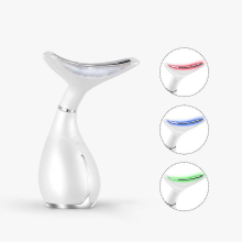 Gesichtsmassagegerät für Frauen, elektrisches Gesichtsmassage-Set, weiß
