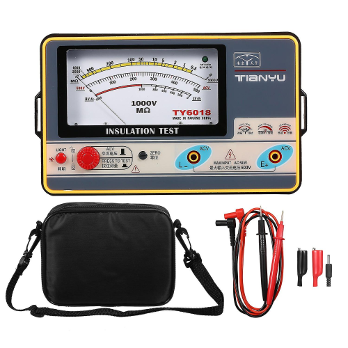 Digitales Ohmmeter Megger Handisolationsmessgerät 0-2000 MΩ 1000 V 2