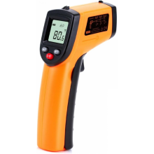 Infrarot-Thermometerpistole, digitales Infrarot-Laserthermometer für nicht-menschliche Temperaturen (-58 C bis 752 C), berühru