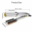 2-in-1 Haarglätter, professionelles Styling-Multitool mit Bürste und Lockenstab 5